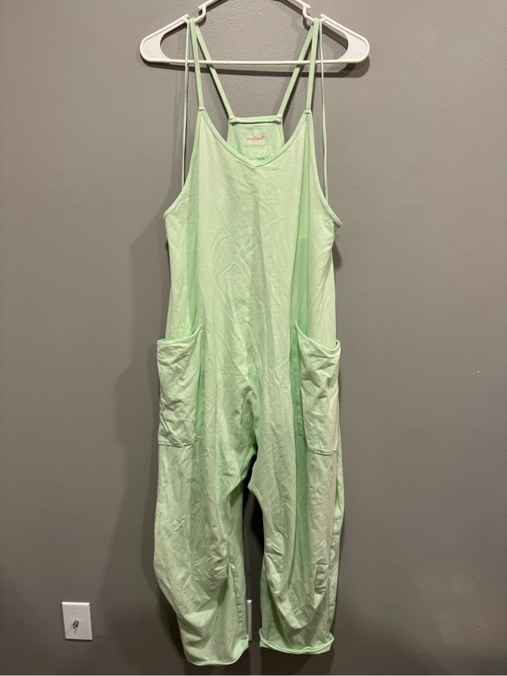 FP Movement Free People Hot Shot Jumpsuit in Green Size Small